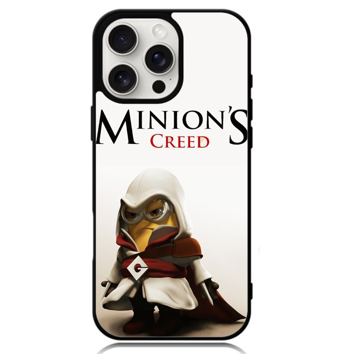 Assasin Creed Minion Despicable Me iPhone 16 Pro Max Case