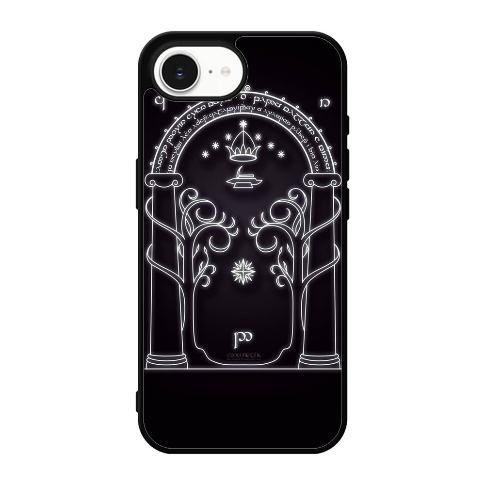 Magic Gate Of Moria Lord Of The Ring The Hobbit iPhone 16e Case BC1046