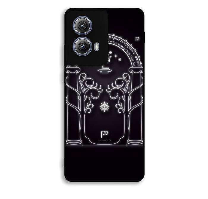 Magic Gate Of Moria Lord Of The Ring The Hobbit Motorola Moto Edge 2024 Case BC1046