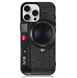 Black M9 Leica Camera iPhone 16 Pro Case