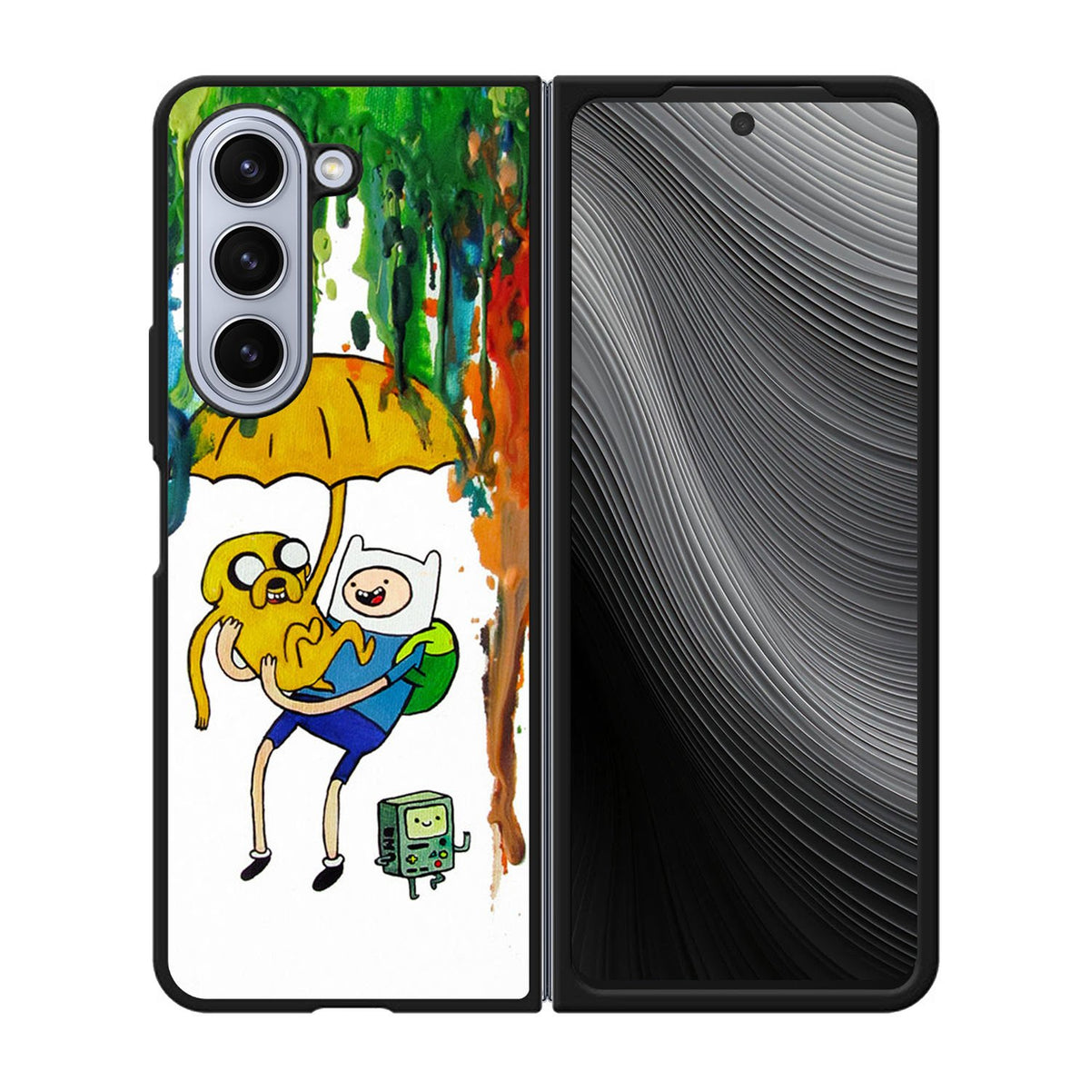 Adventure Time Painting Case Samsung Galaxy z Fold 5 5G BC1048