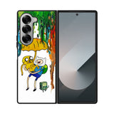 Adventure Time Painting Case Samsung Galaxy Z Fold 6 5G BC1048