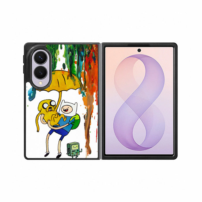 Adventure Time Painting Samsung Galaxy Z Fold 8 Case BC1048