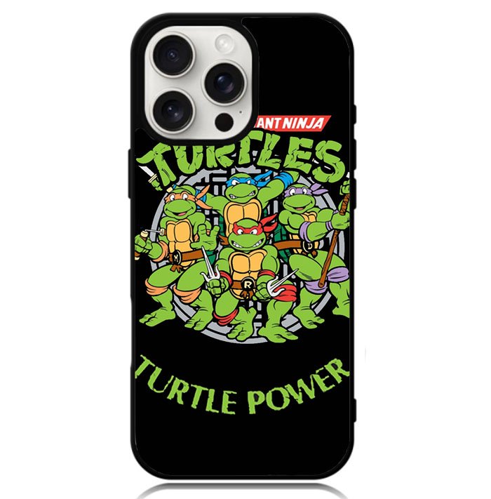 Teenage Mutant Ninja Turtles TMNT Heroes Cartoon Case iPhone 16 Pro Max BC1049