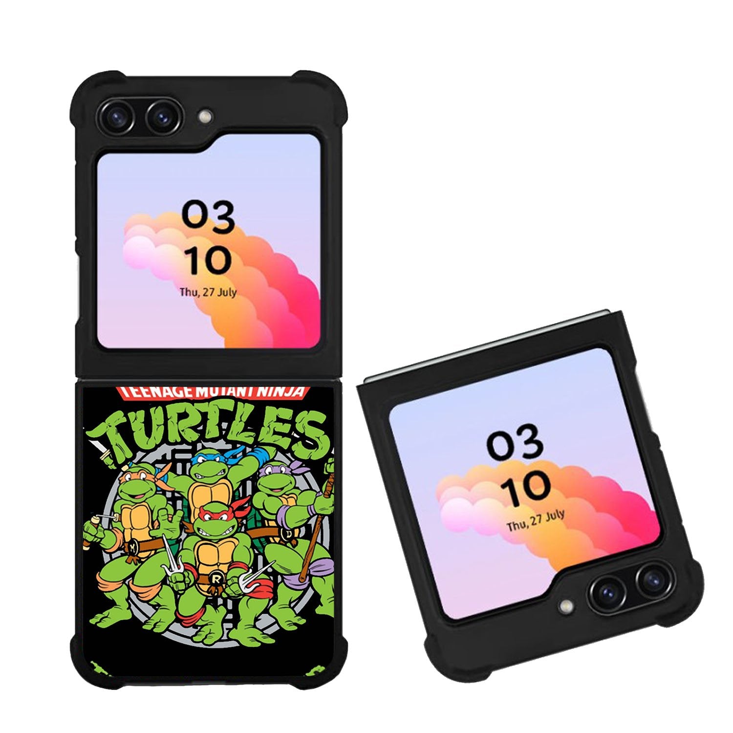 Teenage Mutant Ninja Turtles TMNT Heroes Cartoon Case Samsung Galaxy Z Flip 5 5G BC1049