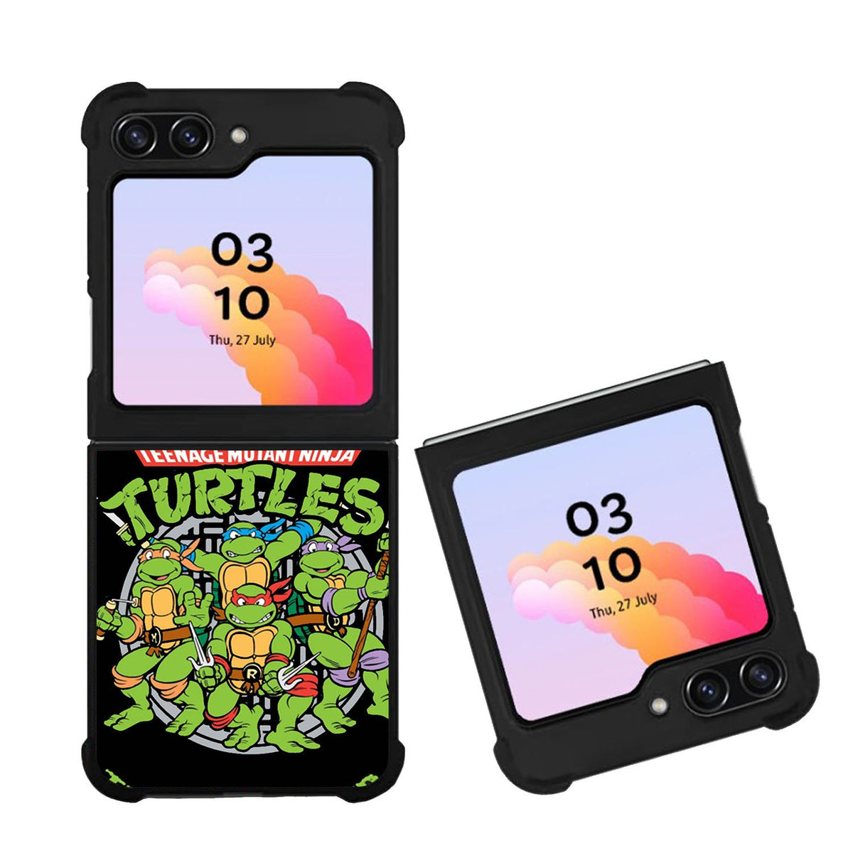 Teenage Mutant Ninja Turtles TMNT Heroes Cartoon Case Samsung Galaxy Z Flip 5 5G BC1049