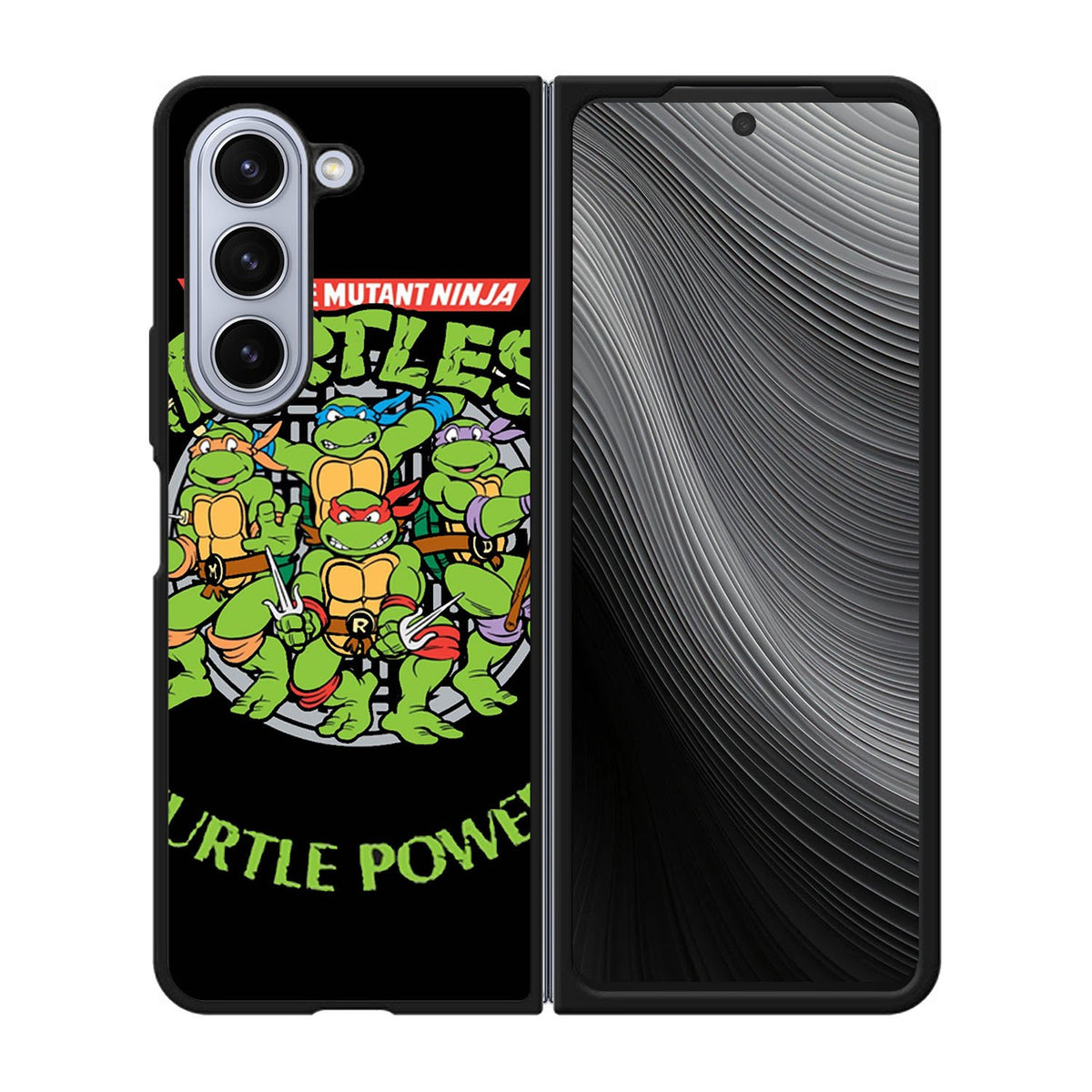 Teenage Mutant Ninja Turtles TMNT Heroes Cartoon Case Samsung Galaxy z Fold 5 5G BC1049