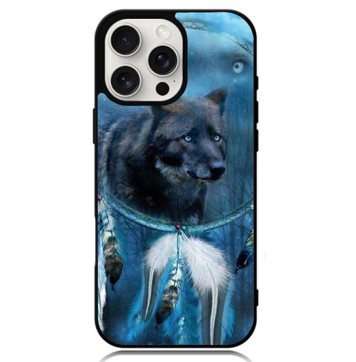 WOLF DREAM CATCHER Case iPhone 16 Pro BC1050