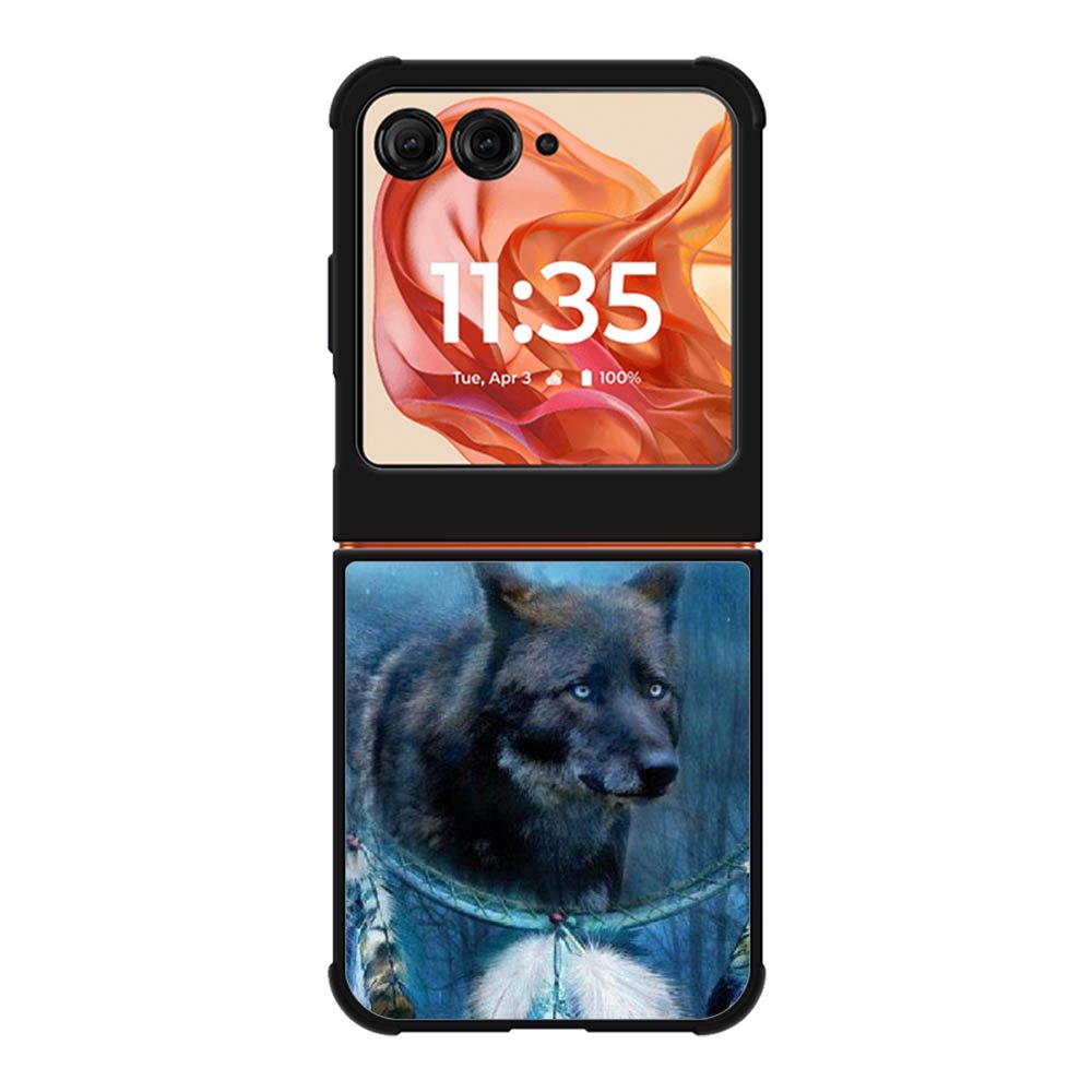 WOLF DREAM CATCHER Motorola Moto Razr 2025/2024 , Moto Razr 60/50 Case BC1050