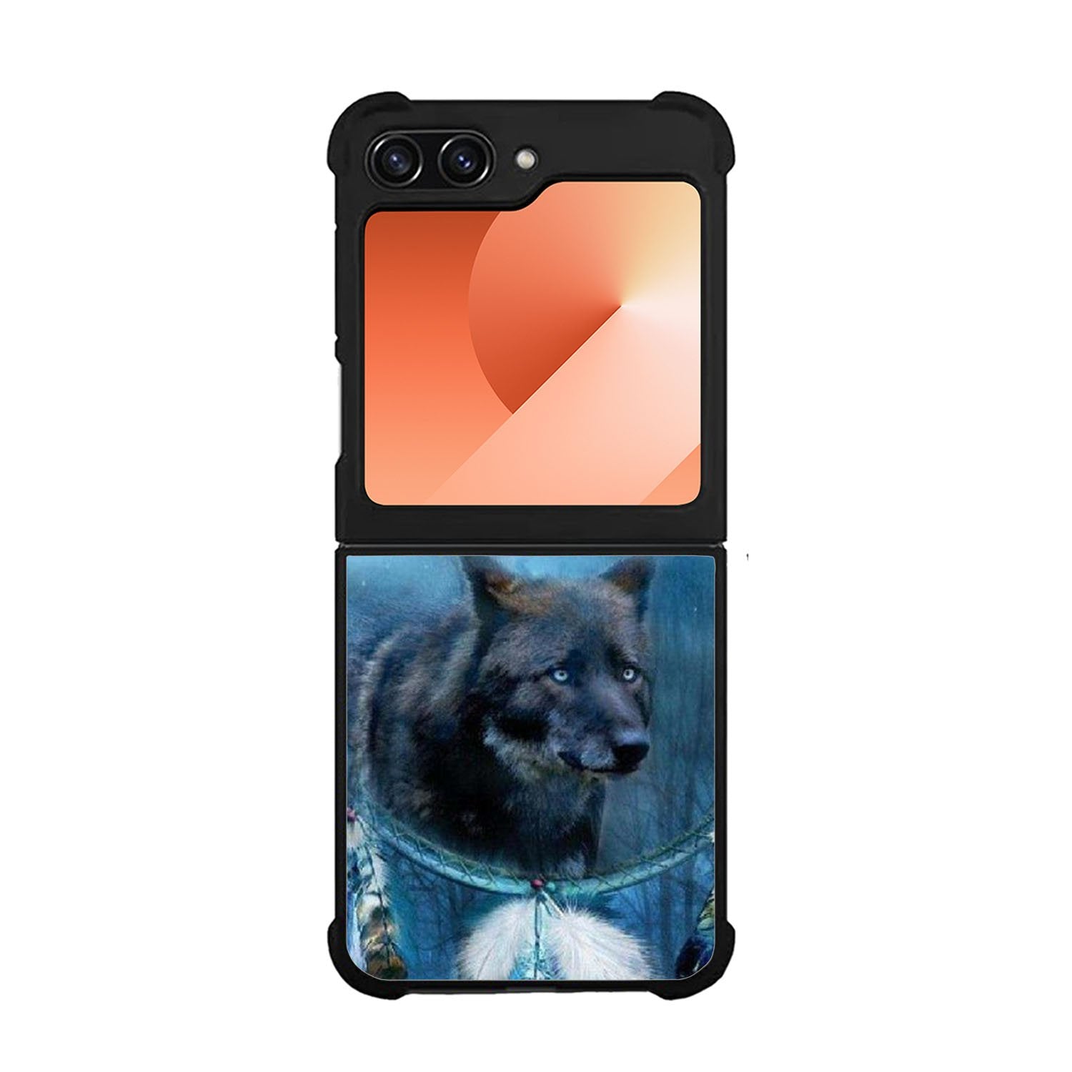 WOLF DREAM CATCHER Case Samsung Galaxy Z Flip 6 5G BC1050