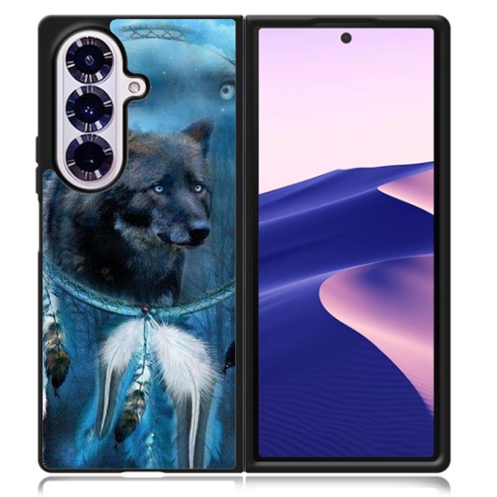 WOLF DREAM CATCHER Samsung Galaxy Z Fold 7 5G Case BC1050