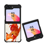 Watercolor art orange red fox animal Case Samsung Galaxy Z Flip 5 5G BC1052