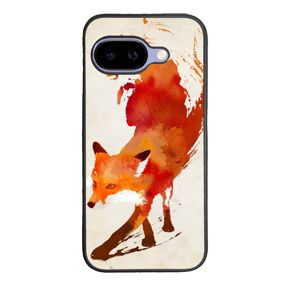 Watercolor art orange red fox animal Google Pixel 10A Case BC1052