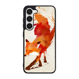 Watercolor art orange red fox animal Case Samsung Galaxy S23 FE 5G BC1052