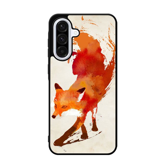 Watercolor art orange red fox animal Samsung Galaxy A36 Case FE5985