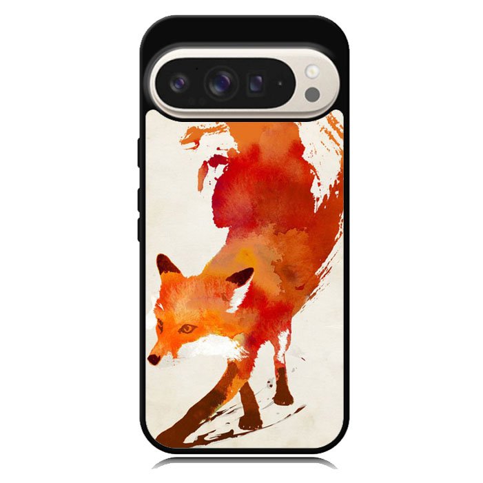 Watercolor art orange red fox animal Google Pixel 10 | Google Pixel 10 Pro Case BC1052