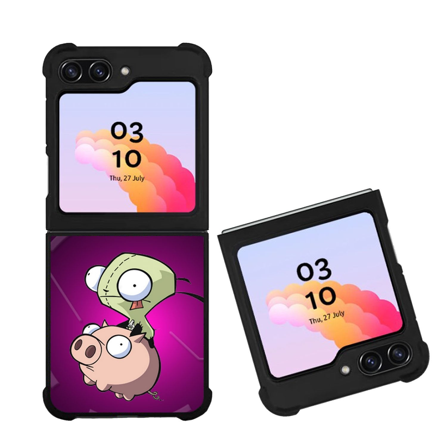 Invader Zim Gir Piggy Case Samsung Galaxy Z Flip 5 5G BC1056