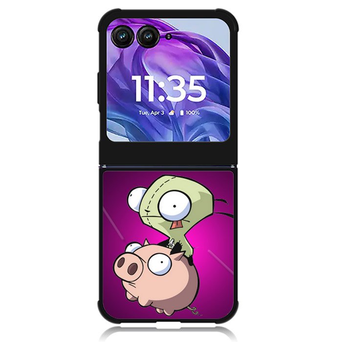 Invader Zim Gir Piggy Motorola Moto Razr 2024 , Moto Razr 50 Case
