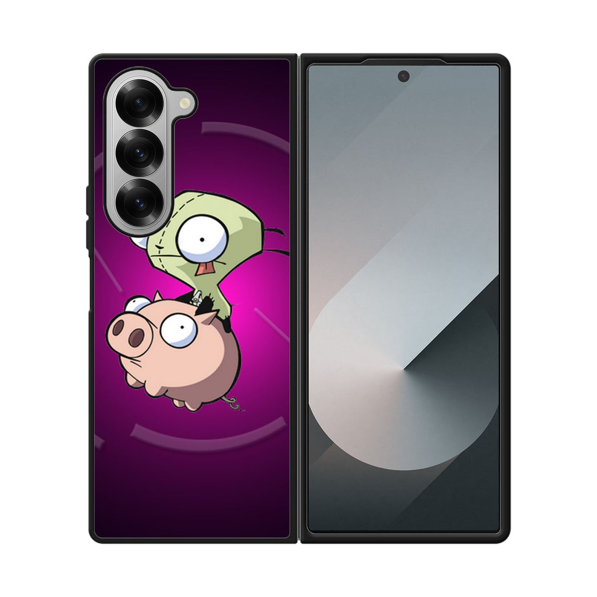 Invader Zim Gir Piggy Case Samsung Galaxy Z Fold 6 5G BC1056