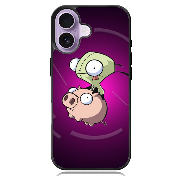 Invader Zim Gir Piggy iPhone 17 Case BC1056