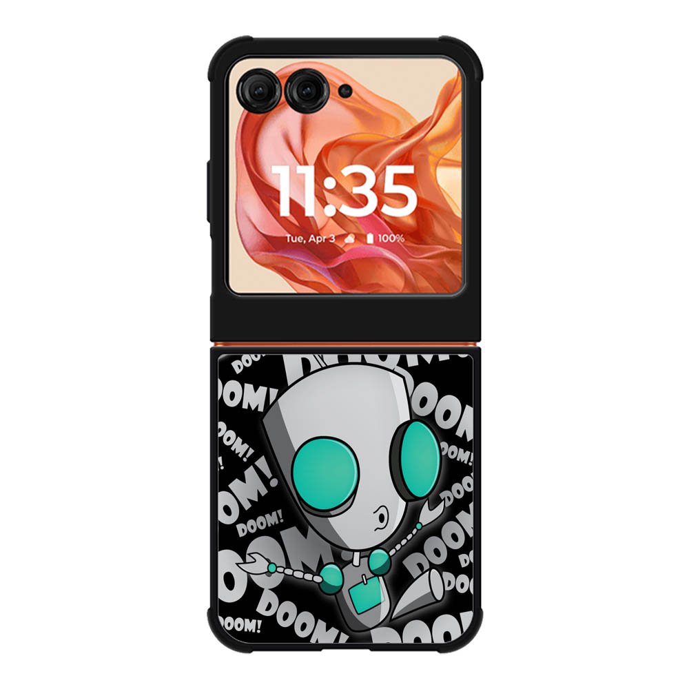 invader zim gir doom song Motorola Moto Razr 2025/2024 , Moto Razr 60/50 Case BC1057