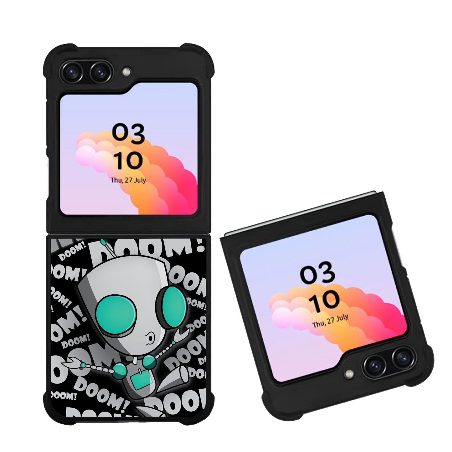 invader zim gir doom song Case Samsung Galaxy Z Flip 5 5G BC1057