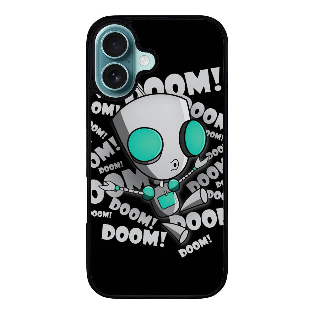 invader zim gir doom song Case iPhone 16 Plus BC1057