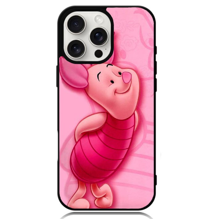 The Piglet Pink Winnie Pooh Case iPhone 16 Pro Max BC1060