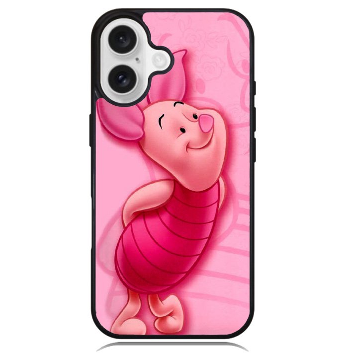 The Piglet Pink Winnie Pooh Case iPhone 16 BC1060