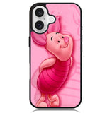 The Piglet Pink Winnie Pooh Case iPhone 16 BC1060