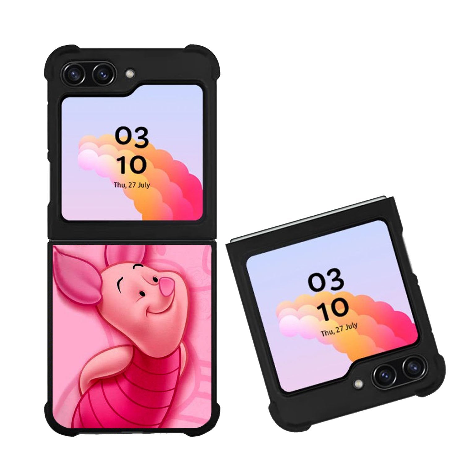The Piglet Pink Winnie Pooh Case Samsung Galaxy Z Flip 5 5G BC1060