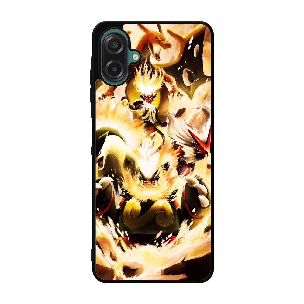 Pokemon Charizard Infernape Case Samsung Galaxy A07 BC1061