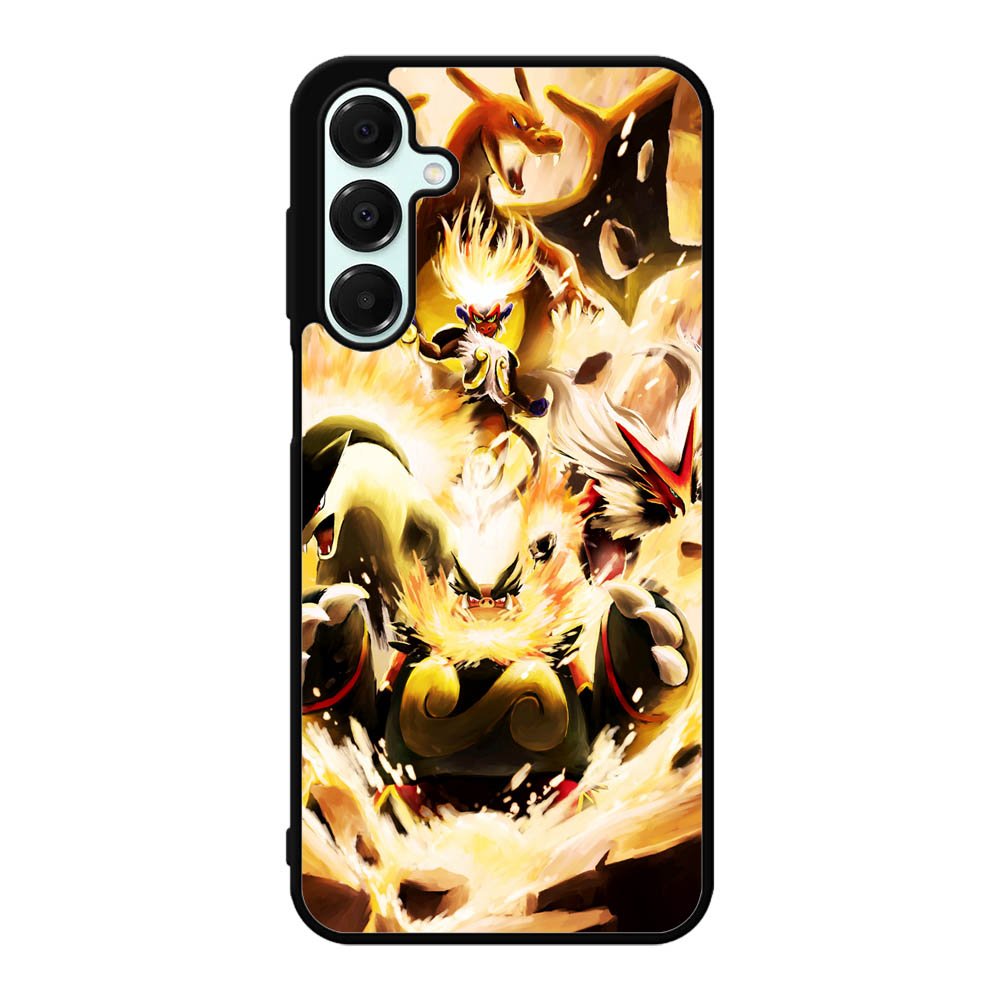Pokemon Charizard Infernape Samsung Galaxy A16 Case BC1061
