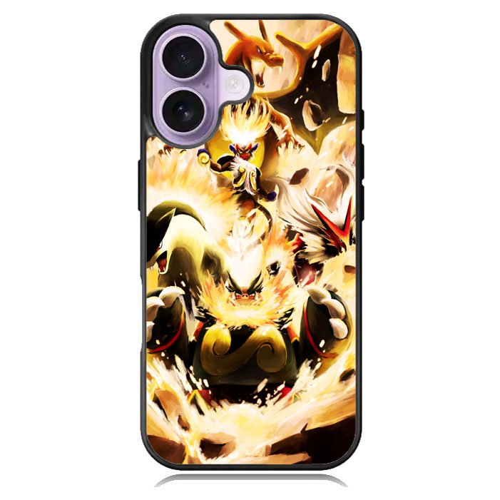 Pokemon Charizard Infernape iPhone 17 Case BC1061