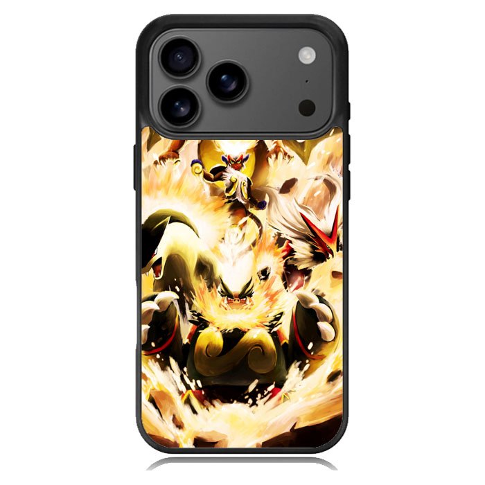 Pokemon Charizard Infernape iPhone 17 Pro Case BC1061