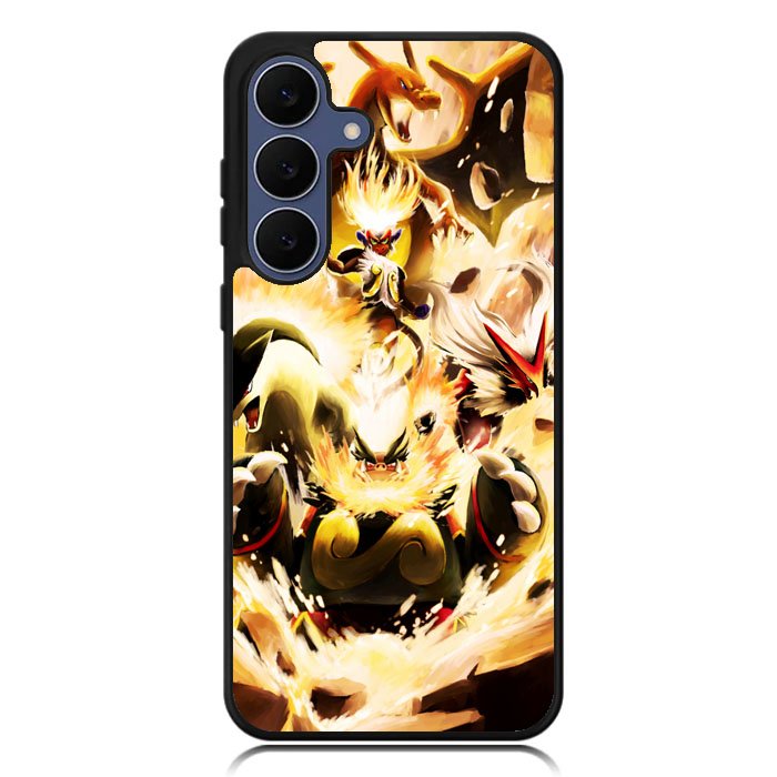 Pokemon Charizard Infernape Samsung Galaxy S25 FE Case BC1061