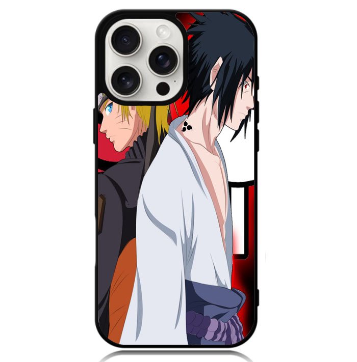 sasuke uchiha vs naruto uzumaki shippuden Case iPhone 16 Pro Max BC1064
