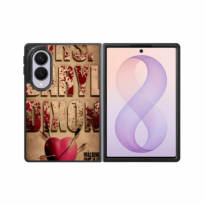 The Walking Dead Mrs Dixon Samsung Galaxy Z Fold 8 Case BC1065