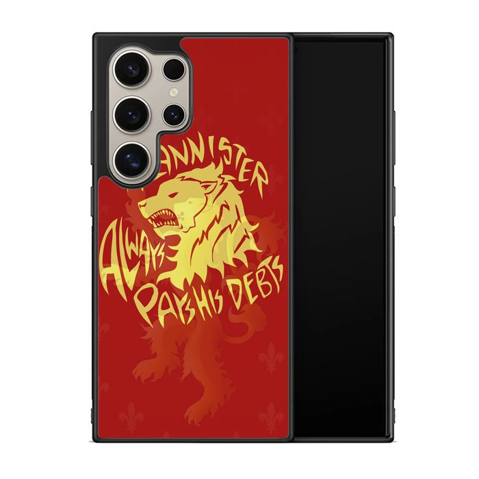 House Lannisters Sigil Red Lion Z0711 Samsung Galaxy S25 Ultra 5G Case