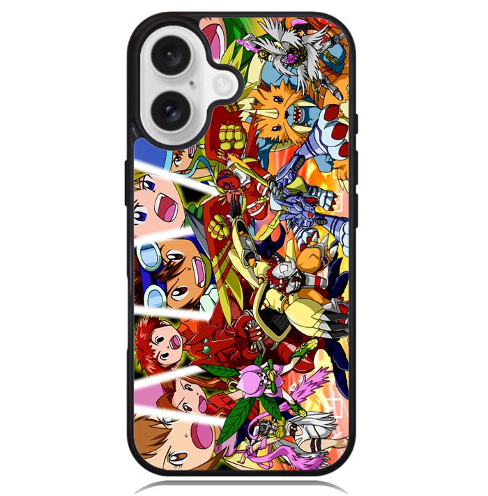 digimon season 1 Z0738 iPhone 16 Plus Case