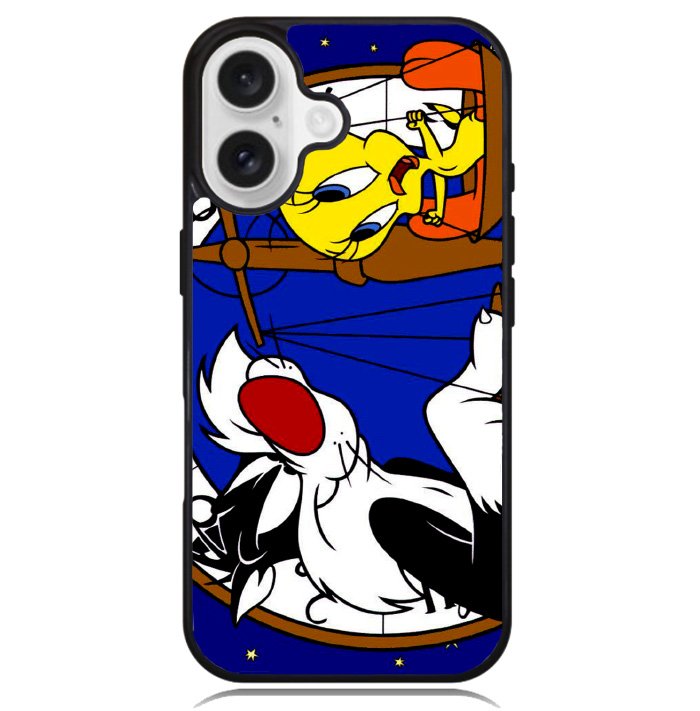 tweety bird and sylvester Case iPhone 16 BC1070
