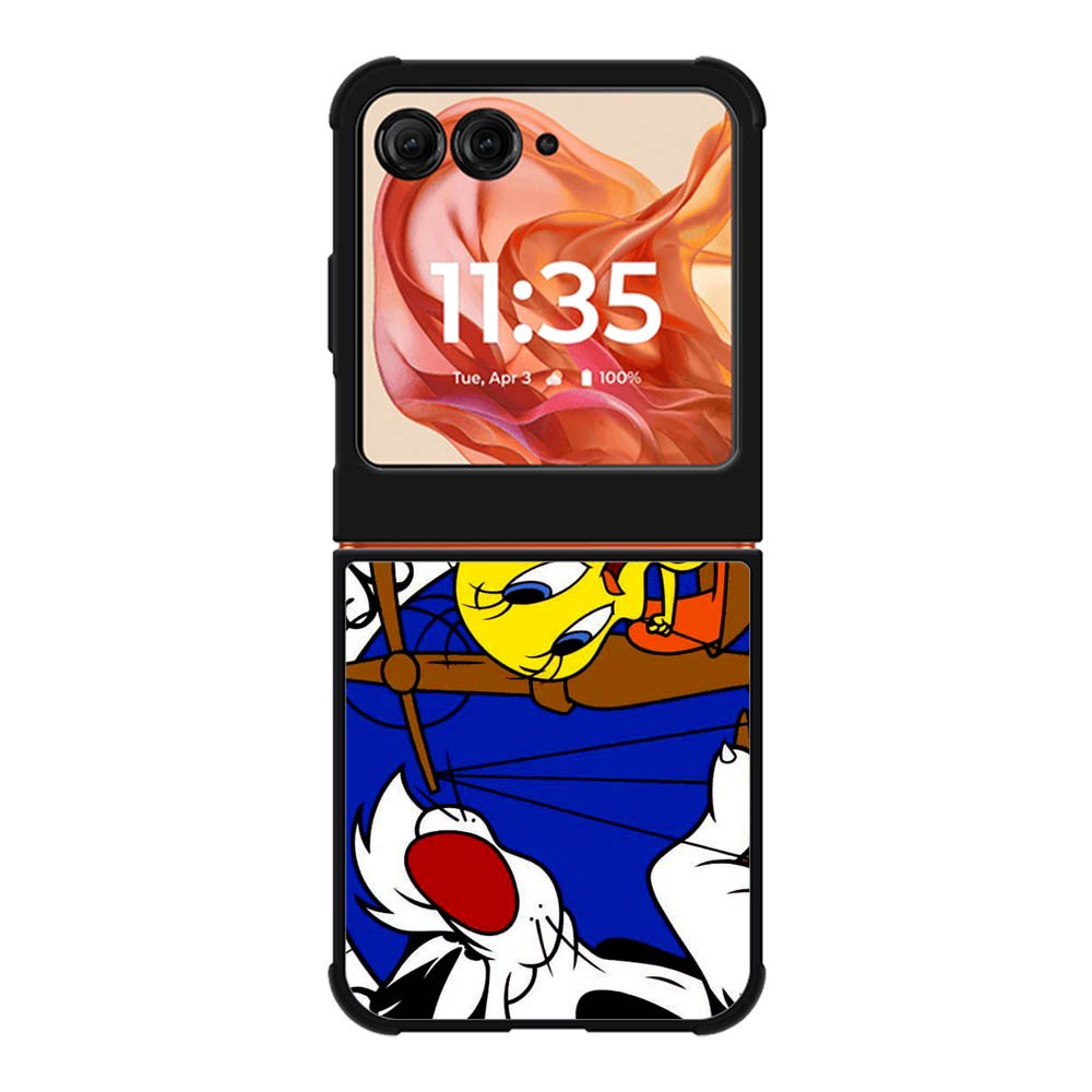 tweety bird and sylvester Motorola Moto Razr 2025/2024 , Moto Razr 60/50 Case BC1070
