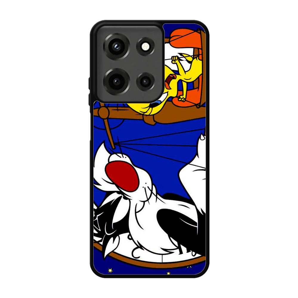 tweety bird and sylvester Motorola Moto G 5G 2025 Case BC1070