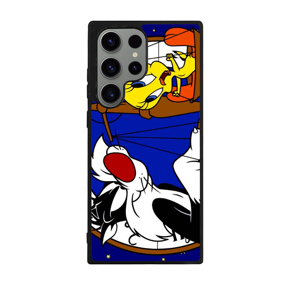 tweety bird and sylvester Case Samsung Galaxy S25 Ultra 5G BC1070