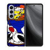 tweety bird and sylvester Case Samsung Galaxy z Fold 5 5G BC1070
