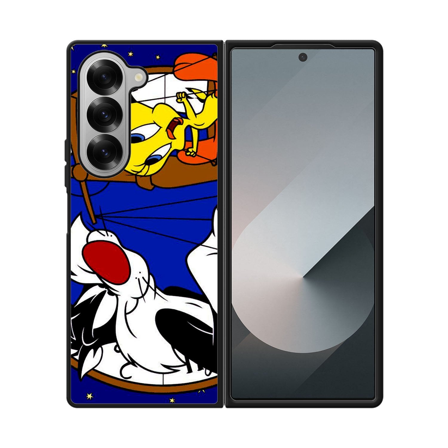 tweety bird and sylvester Case Samsung Galaxy Z Fold 6 5G BC1070