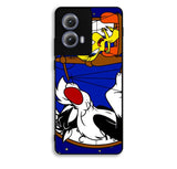 tweety bird and sylvester Motorola Moto Edge 2024 Case BC1070