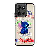 Stitch Disney Ohana Means Family Motorola Moto G 5G 2025 Case FE1011