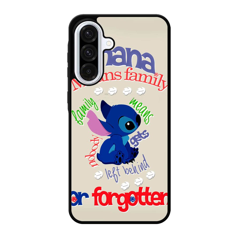 Stitch Disney Ohana Means Family Samsung Galaxy A56 Case FE0183
