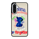 Stitch Disney Ohana Means Family Samsung Galaxy A56 Case FE1011